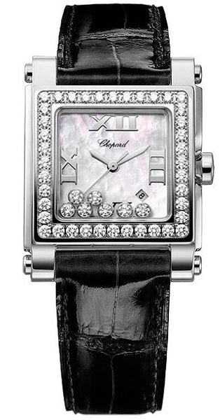 Chopard Happy Sport Square Quartz Medium Ladies Watch Cooper