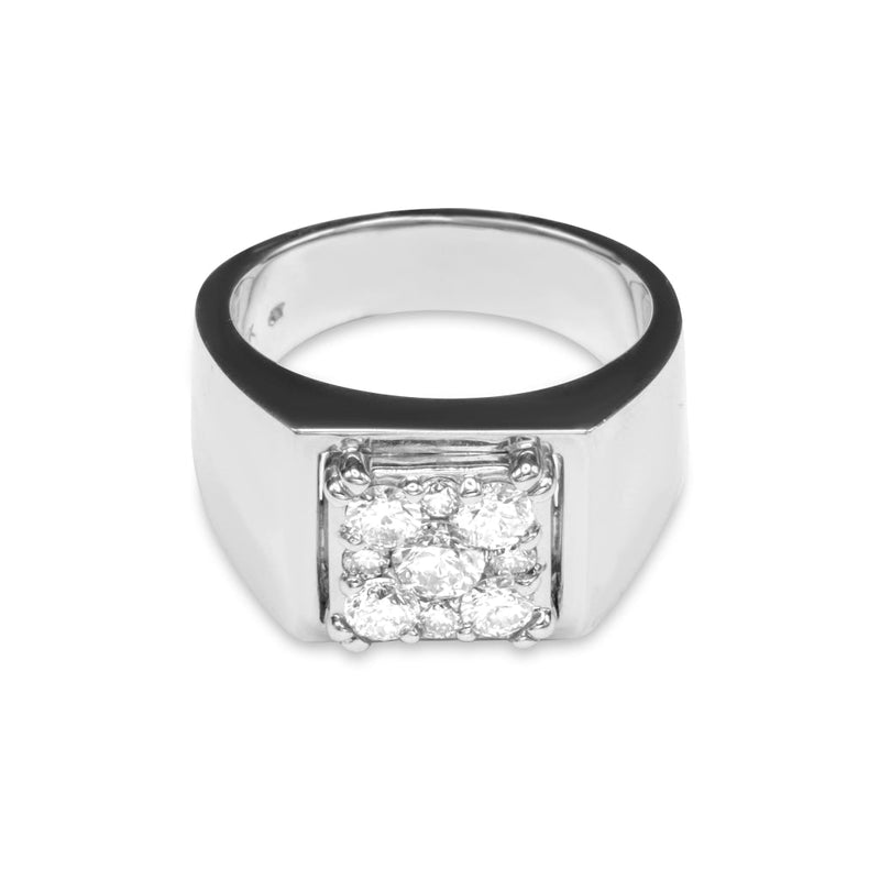 Cooper Jewelers 1.00 Carat 14KT White Gold Diamond Men’s