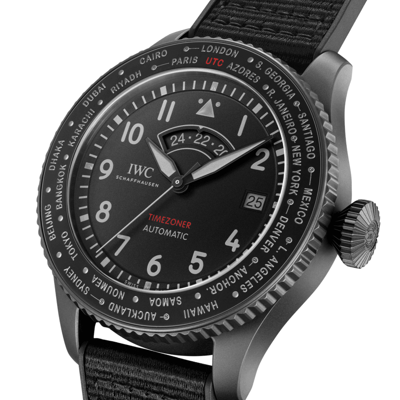 IWC Schaffhausen PILOT’S WATCH TIMEZONER TOP GUN