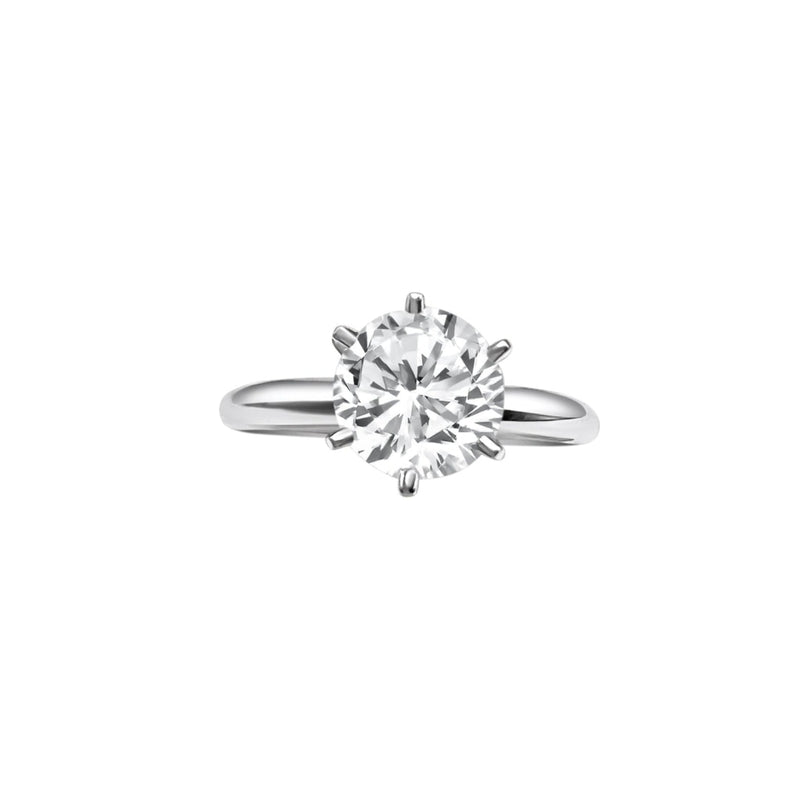 Cooper Jewelers 1.45 Carat Round Engagement Ring- R61