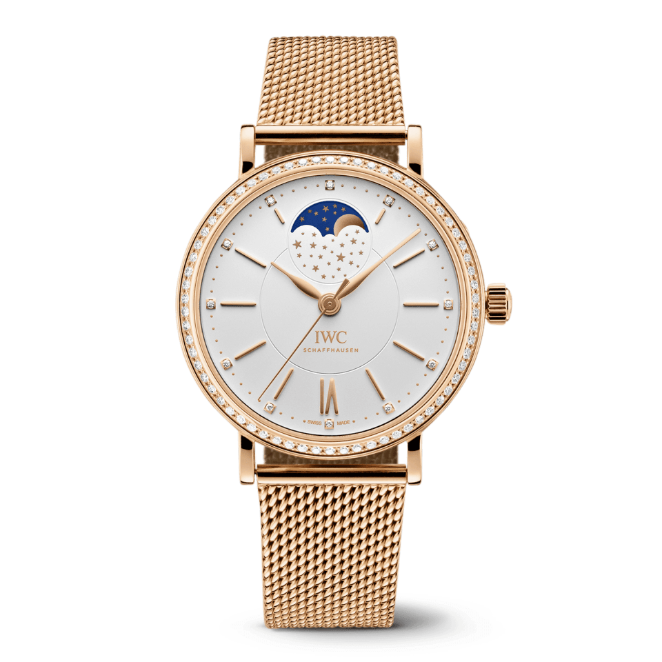 IWC Schaffhausen PORTOFINO AUTOMATIC MOON PHASE 37 Cooper Jewelers